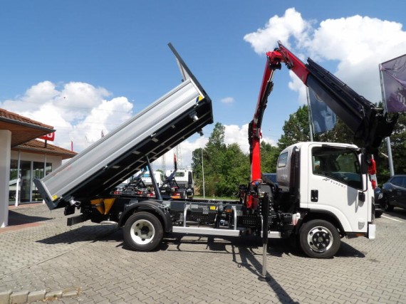 Isuzu M30 7,5t  3stranný sklápěč s rukou (foto 94)